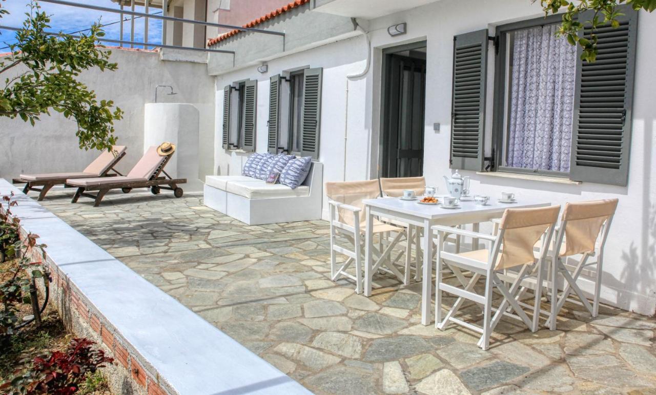 Villa Lemonia Glossa Buitenkant foto