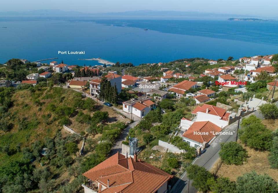 Villa Lemonia Glossa Buitenkant foto
